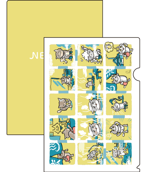 くまみね コラボクリアファイル