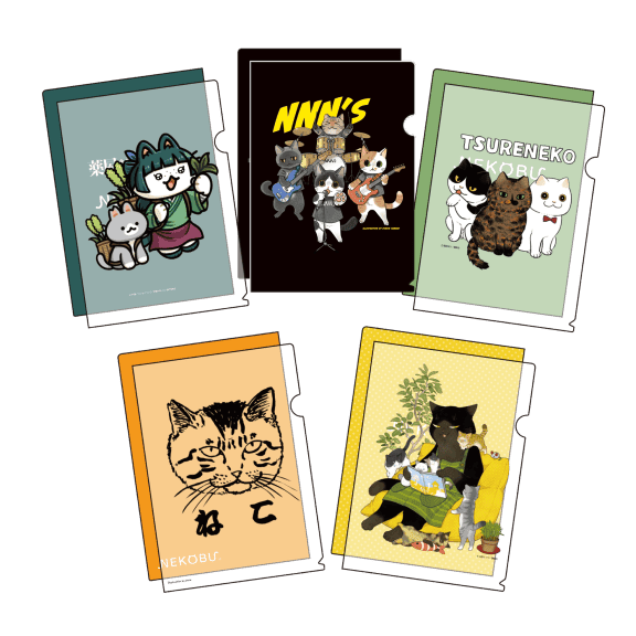 TVアニメ『薬屋のひとりごと』・園田ゆり・ブル・山田ヒツジ・山野りんりんデザインクリアファイル