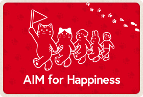 AIM for Happiness 2022 みんにゃで目指す すべての命のしあわせな未来